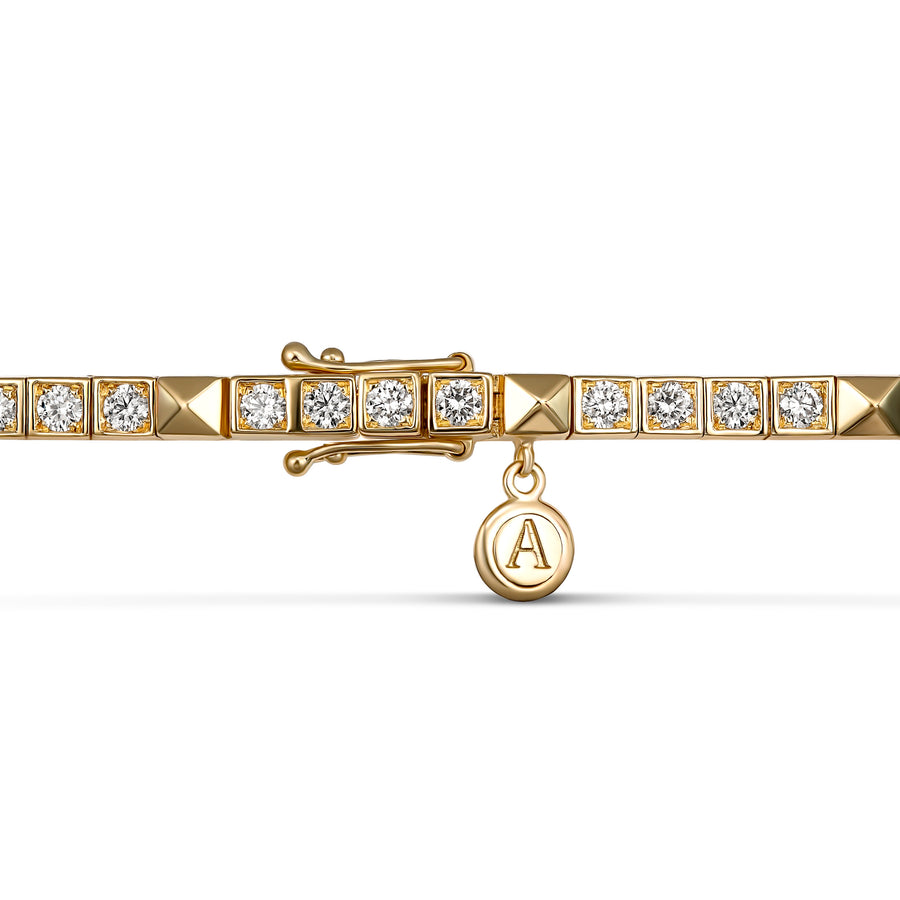 R.08™ Une Diamond Bracelet | Yellow Gold