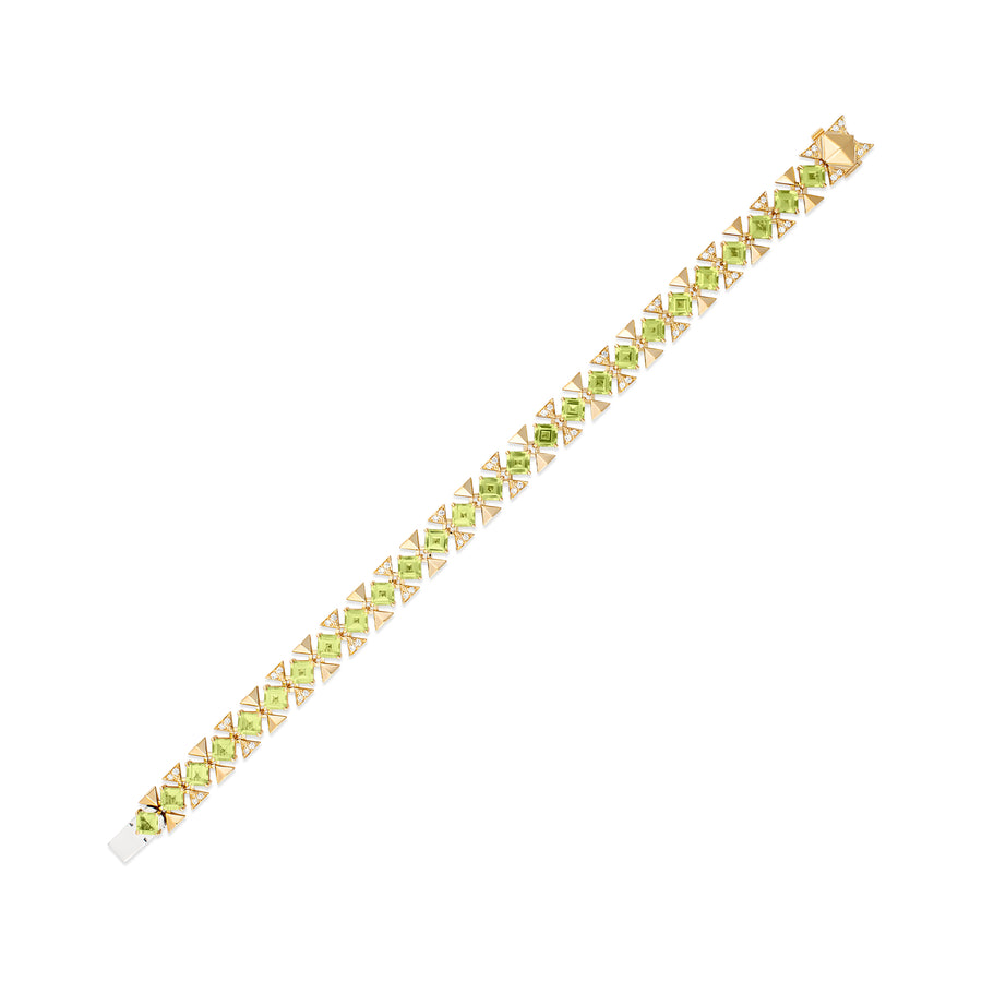 R.08™ Vivant Coloured Gemstone Bracelet | Yellow Gold