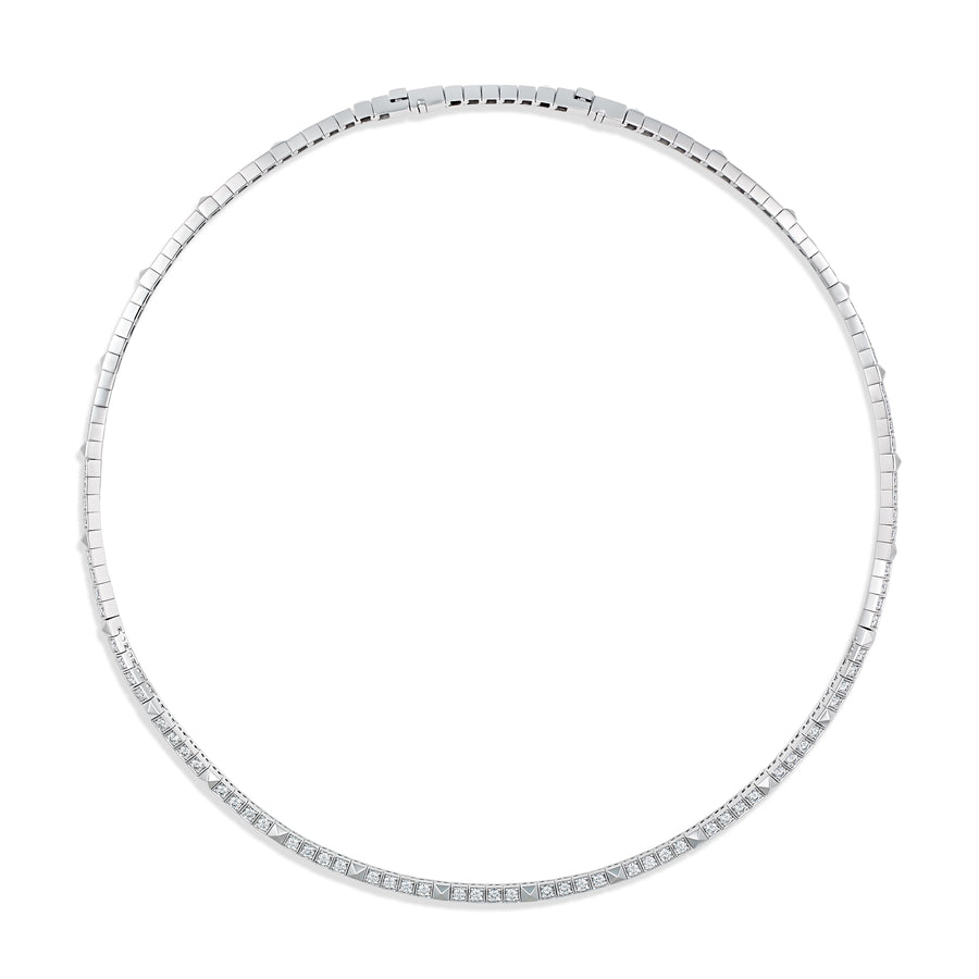 R.08™ Une Diamond Necklace | White Gold