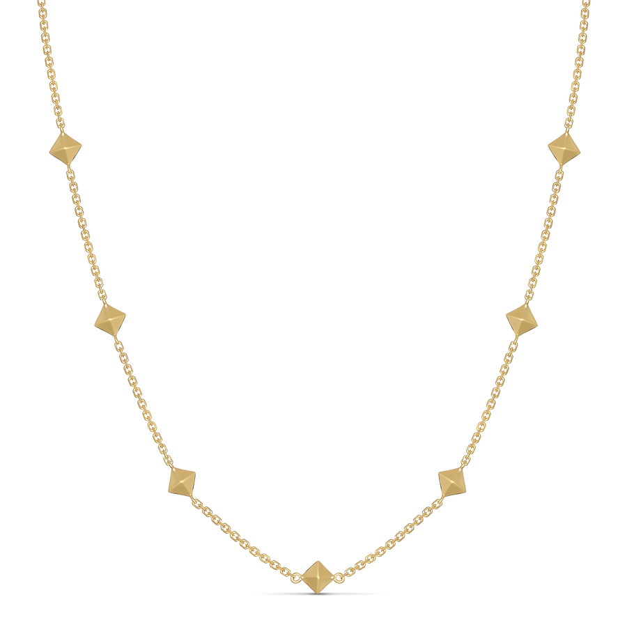 R.08™ Matrix  Necklace | Yellow Gold