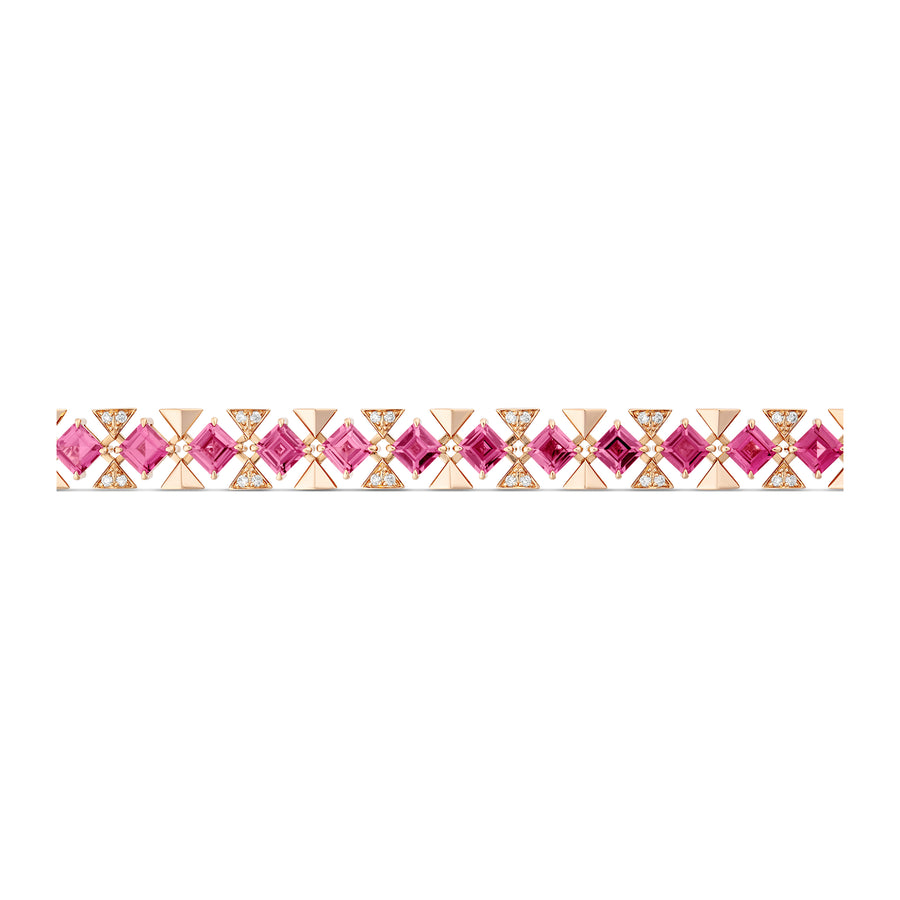 R.08™ Vivant Coloured Gemstone Necklace | Rose Gold