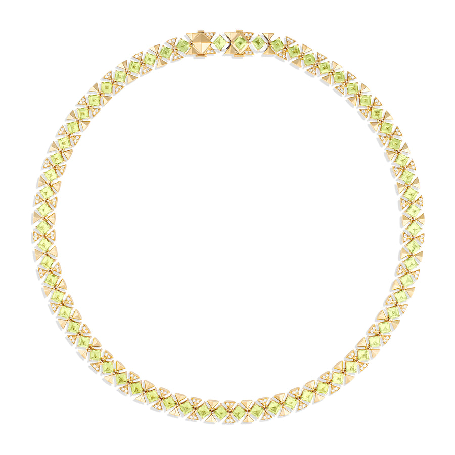 R.08™ Vivant Coloured Gemstone Necklace | Yellow Gold