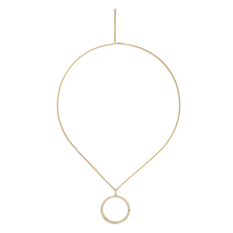 R.08™ Pendant Necklace | Yellow Gold