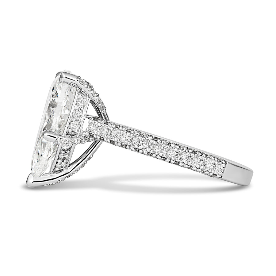 Hot Rocks® Collection Pear Cut Diamond Ring | White Gold