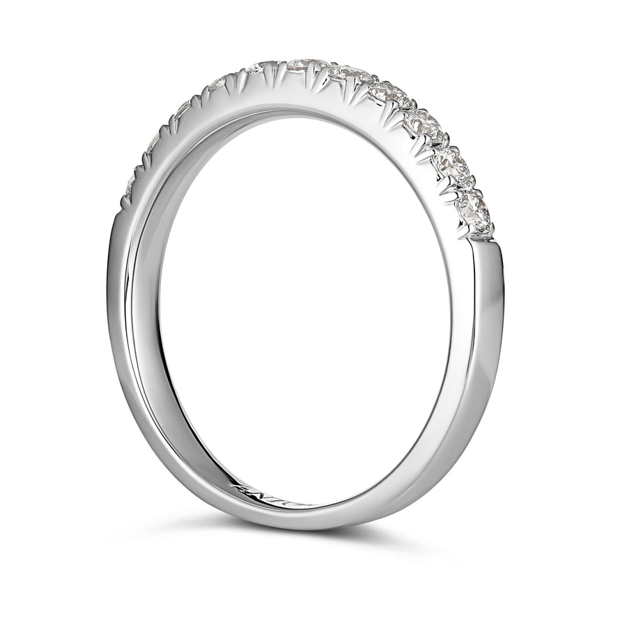 Wedding Krisscut Diamond Ring | White Gold