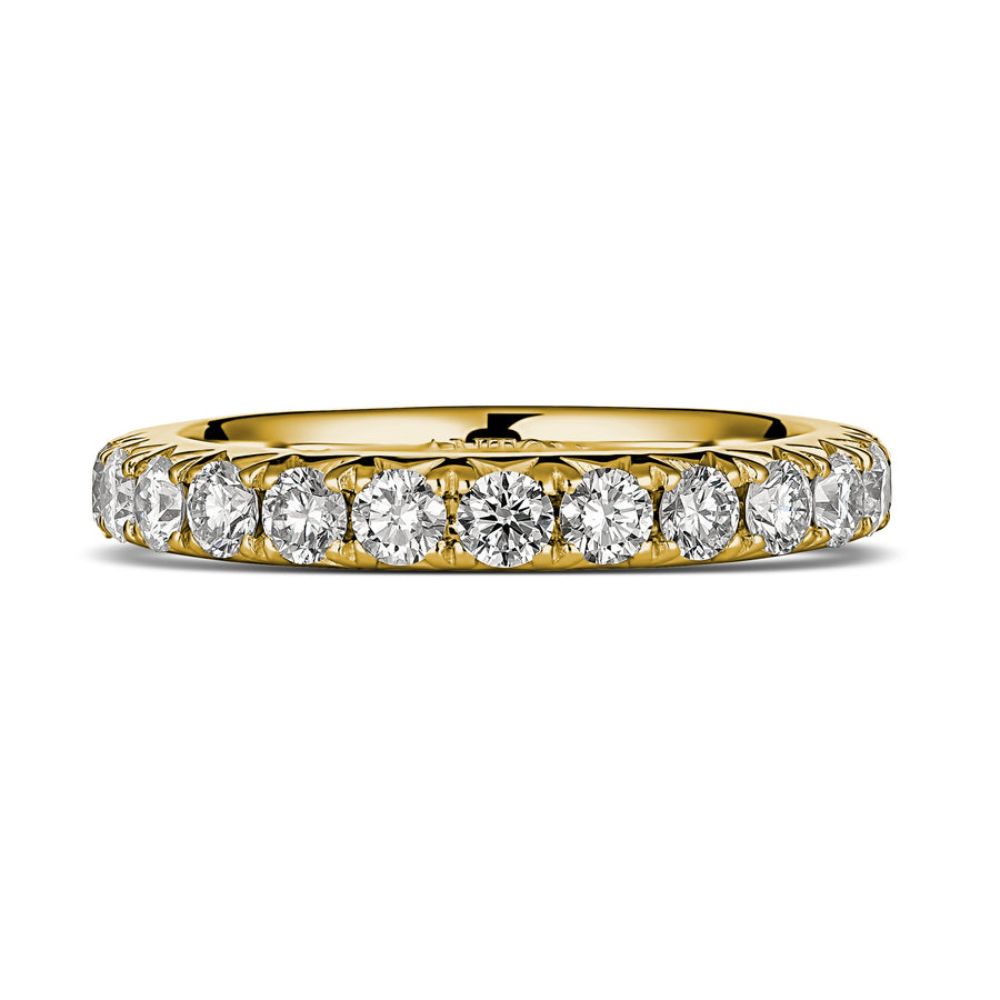 Wedding | Krisscut Diamond Ring Yellow Gold