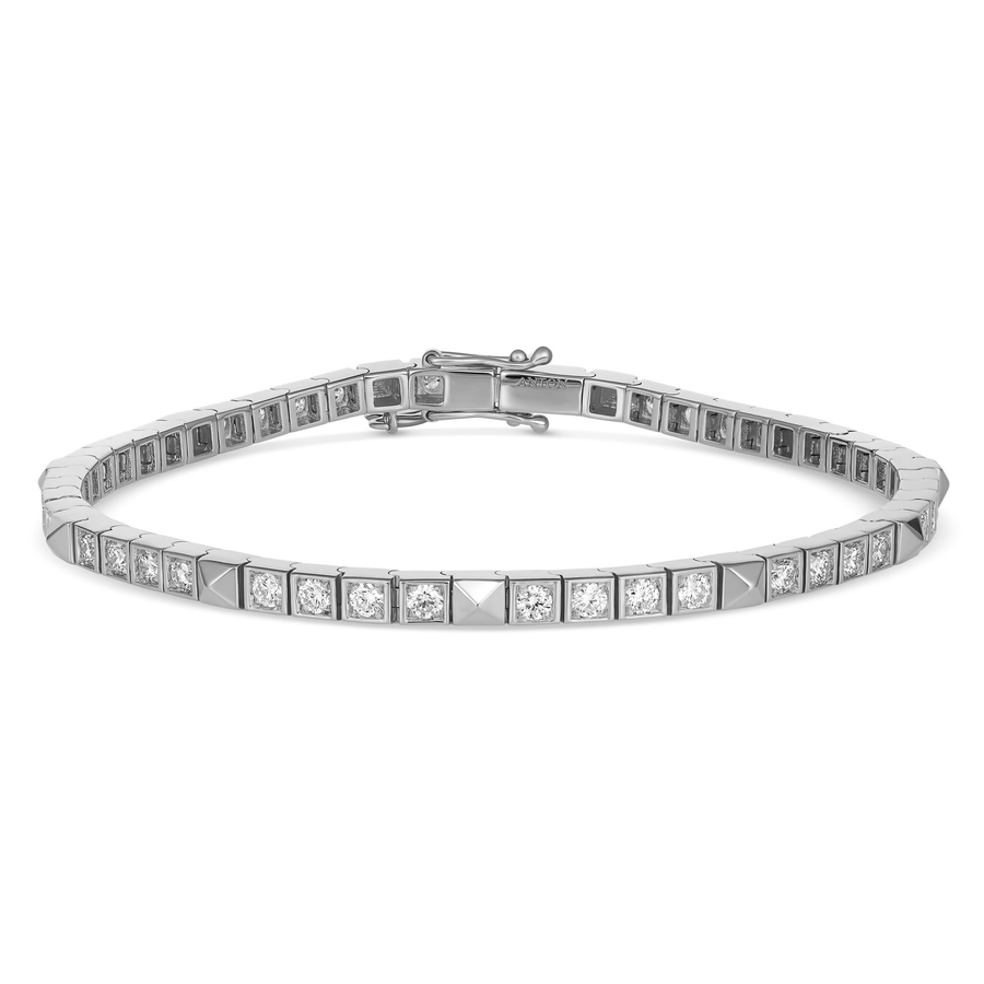 R.08™ Une Diamond Bracelet | White Gold